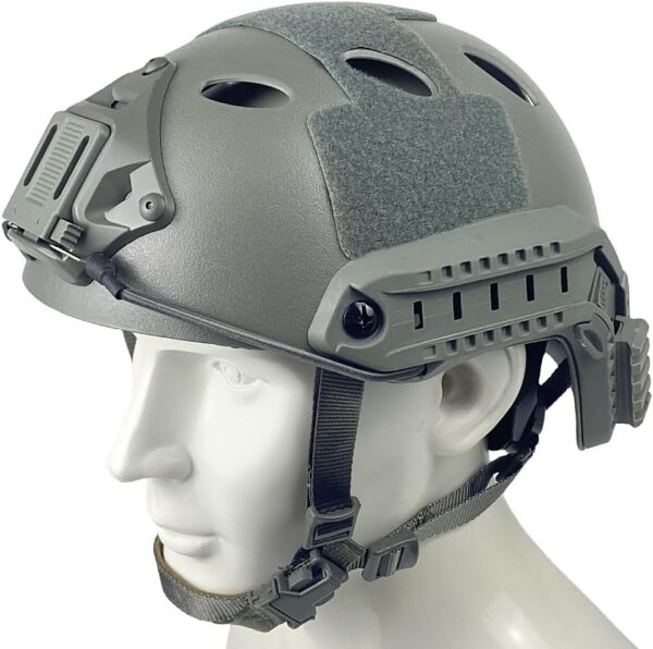 Tactical Airsoft Adjustable Fast Protective Helmet PJ NVG Mount for Tactical Airsoft Paintball - Image 2