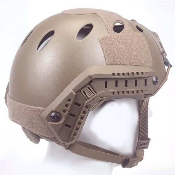 Tactical Airsoft Adjustable Fast Protective Helmet PJ NVG Mount for Tactical Airsoft Paintball - Image 2