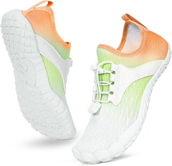 Hike Barefoot Shoes Water Shoes for Women Men, Newly  Minimalist Shoes Quick Dry Breathable & Non-Slip Wide Toe Running Shoes for Beach Aqua Swim Surf Hiking